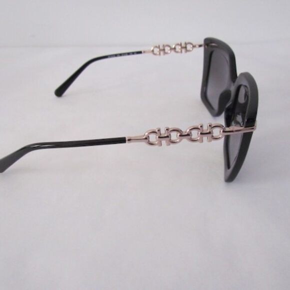 NEW Salvatore Ferragamo Sunglasses Black Smoke Gradient SF1041S 001 New in Box main image 8